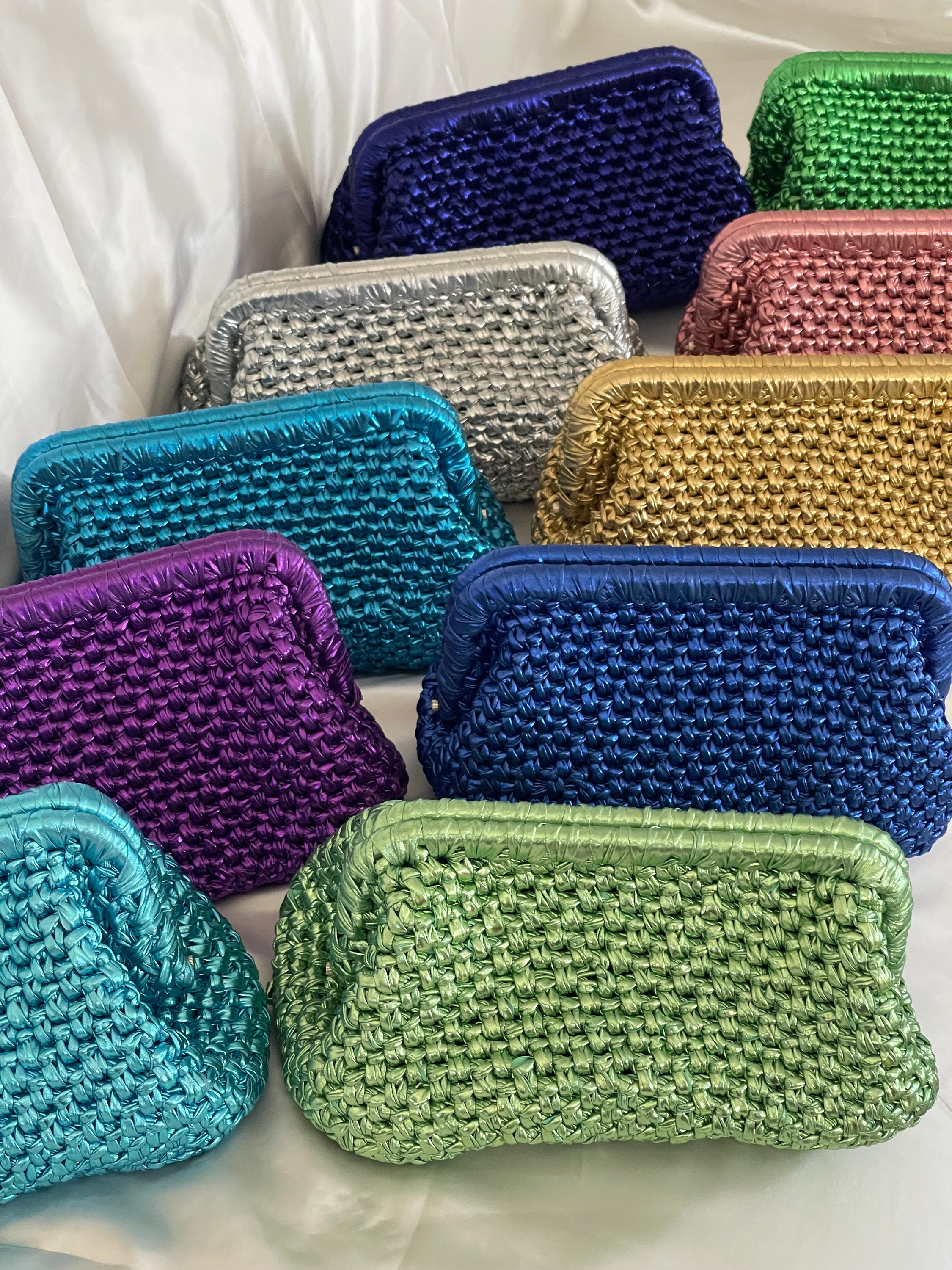 Metallic Yarn Bag 