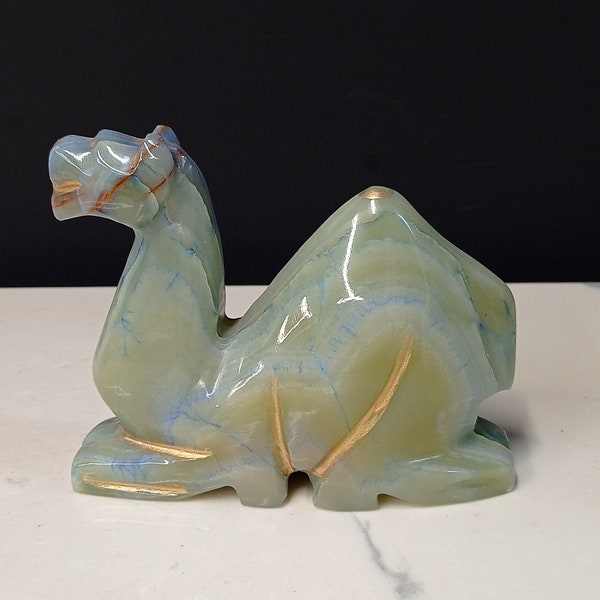 Marble Camel,Camel Decor,Decor,Animal Obje ,Onyx,Home Decor