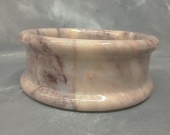 Marble pet bowl , Dog and Cat bowl , Dog and Cat food container , Valentine's Gift , Animal bowl , The only one in the world