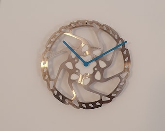 Horloge murale à disque de frein de vélo - cadeau parfait pour les vététistes et les amateurs de Shimano, Magura ou Hope!