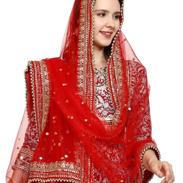Bridal Dupatta Etsy