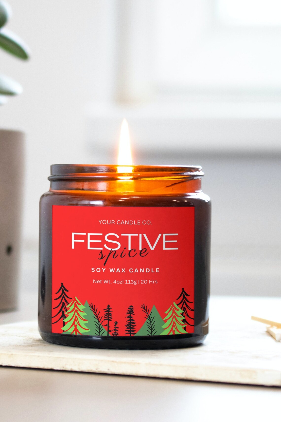 Printable Candle Labelscandle Labelscustom Candle Etsy