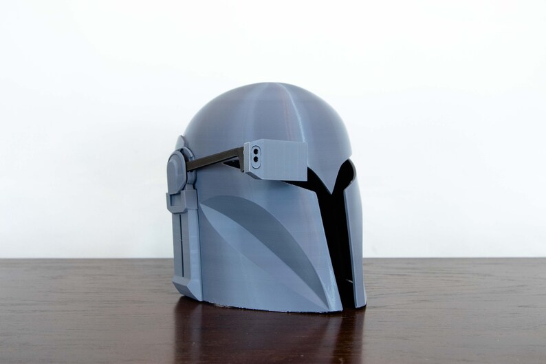 Bo Katan Mandalorian Helmet DIY 3D Printed Night Owl Mandalorian Helmet