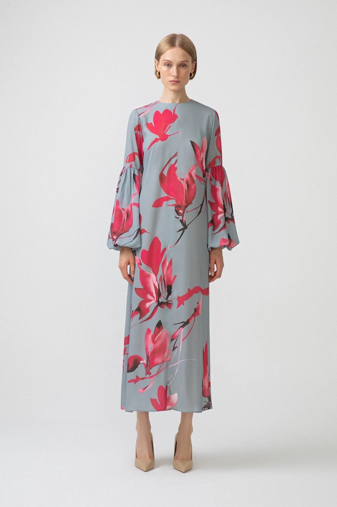 Balloon Sleeve Dress