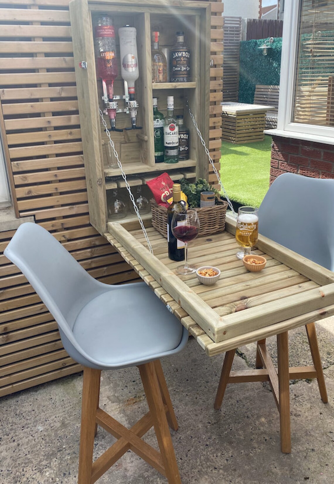 Garden Bar wall Mounted Etsy