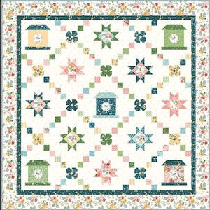 Melody Lane Quilt Boxed Kit  by Danelys Sidron   for Riley Blake Designs  KT-15140  SW
