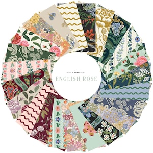 Rifle Paper Co.- English Rose Bundle - 23 Fat Quarters