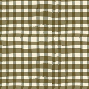 May include: A seamless pattern of brown and white stripes. The stripes are thick and thin, creating a checkered pattern.