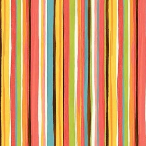 Backorder Happy birthday / happy stripe (CX10900-MULT-D) of Michael Miller Fabrics By Yard