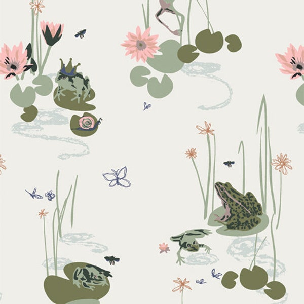 Lilliput Collection * Bog Party  LLP-56710|  by Sharon Holland| Art Gallery Fabrics |  AGF | Floral Quilt Cotton Fabric  Yardage