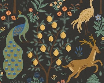 Menagerie in Black Metallic (rp700-bk1m) | Camont | Rifle Paper Co