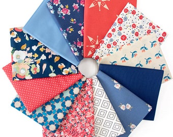 Opruiming Americana Edition- FQ Quilt Bundle Up Art Gallery Fabrics AGF Fat Quarter CB-BFQ303
