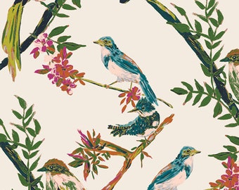Clearance Day Chatter  BLB-54725  Bloomsbury Collection   Art Gallery Fabrics  AGF   Yardage Retro Floral