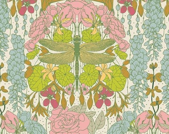 31C  Spring Equinox Collection  *  Libellule Ascension   SPE78300    Quilt Quilting Cotton Fabric Art Gallery Fabrics  AGF   AGF