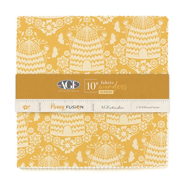 Honey Fusion   10" Square Pack (Layer Cake)  Bundle  Art Gallery Fabric Gift 10WFUSHO