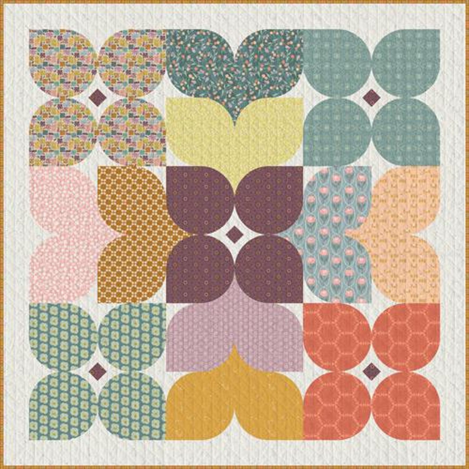 Wild Abundance Quilt Pattern Eudaimonia Studio #SBC-P-4113WA - Etsy