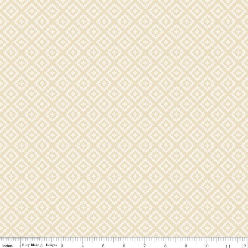 National Parks Diamonds Cream C15099-cream | Riley Blake |quilt - Etsy