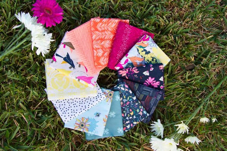 Clearance Pollinate Collection * Nectarlove PLN-94508 Cotton Quilt ...