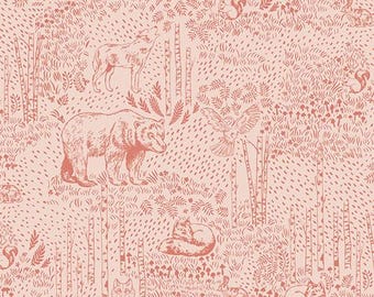 34D  Woodland Keeper Collection *  Awaken Forest Rose    WKP79514   Art Gallery Fabrics  AGF   |  AGF | Quilt Cotton Fabric  Yardage