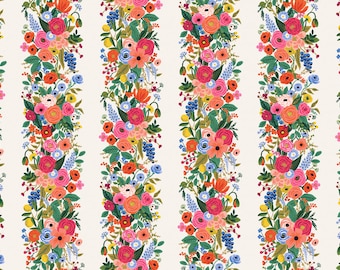 RP101-CR1 Wildwood - Garden Party Vines - Tela color crema Tela de Rifle Paper Co.