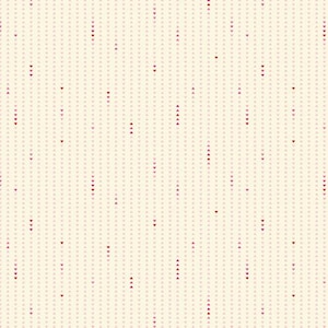 Peut inclure: Motif répétitif de petits cœurs roses disposés en rangées verticales sur un fond crème. Les cœurs varient en nuances de rose clair à foncé, créant un subtil effet de dégradé. Le design est simple et élégant.