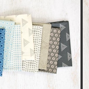 10 PCS Winter Elements Seasons Fat Quarter Bundle  by Art Gallery CBEFQ420