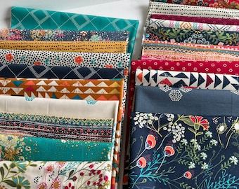 17D INDIE FOLK-collectie Bohostof Art Gallery Fabrics AGF 18 Fat Quarter / Halve Yard/Yard-bundel