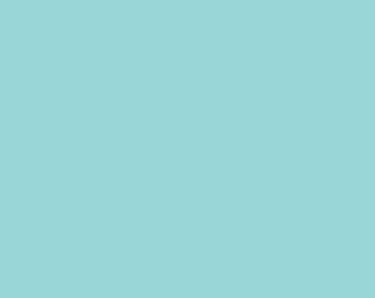 Tilda Solids Sky Teal TIL120023 Fester Baumwollstoff Basics Meterware
