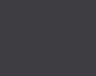 Tilda  Solids Charcoal   TIL120047  Solid Cotton Fabric Basics Yardage