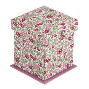 Gift Liberty Fabrics Fabric Victorian Style Sewing Box Forget Me Not Blossom  Riley Blake