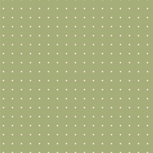 May include: A green background with a repeating pattern of small white squares.