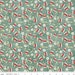 Hop Hop Hourra Blooms and Bees Teal C14274-TEAL par Riley Blake Designs - Tissu en coton à courtepointe Hop Hop Hourra