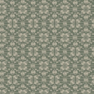 AC305-SA2 South Sister - Volcanic Rose - Sage Fabric   by Ash Cascade  Cotton + Steel  Yardage
