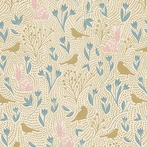 Spring Equinox Collection  *  Nesting Season Day   SPE78302    Quilt Quilting Cotton Fabric Art Gallery Fabrics AGF