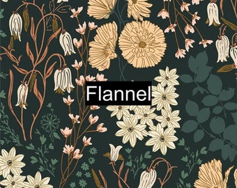 Flanela * Coleção Wild Forgotten * Bluebells & Buttercups Lark em Flanela F-77600 Art Gallery Fabric AGF