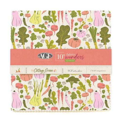 Cottage Grove Collection - 10" SquaresFabric Wonders    Cotton Quilt Fabric  Art Gallery Fabrics AGF