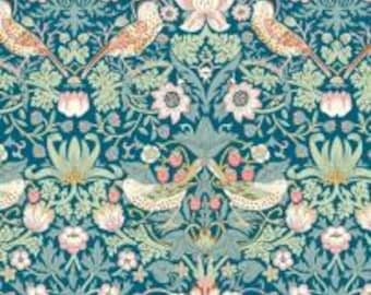 Blue Turquoise  Strawberry Thief / Tana Lawn  03635061P     Liberty Tana Lawn™ Cotton  in stock