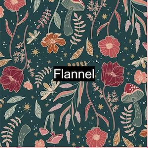 Flannel * Woodland Keeper Collection * Wildwood Nightfall in Flannel F79500 |   | Art Gallery  Fabric AGF|