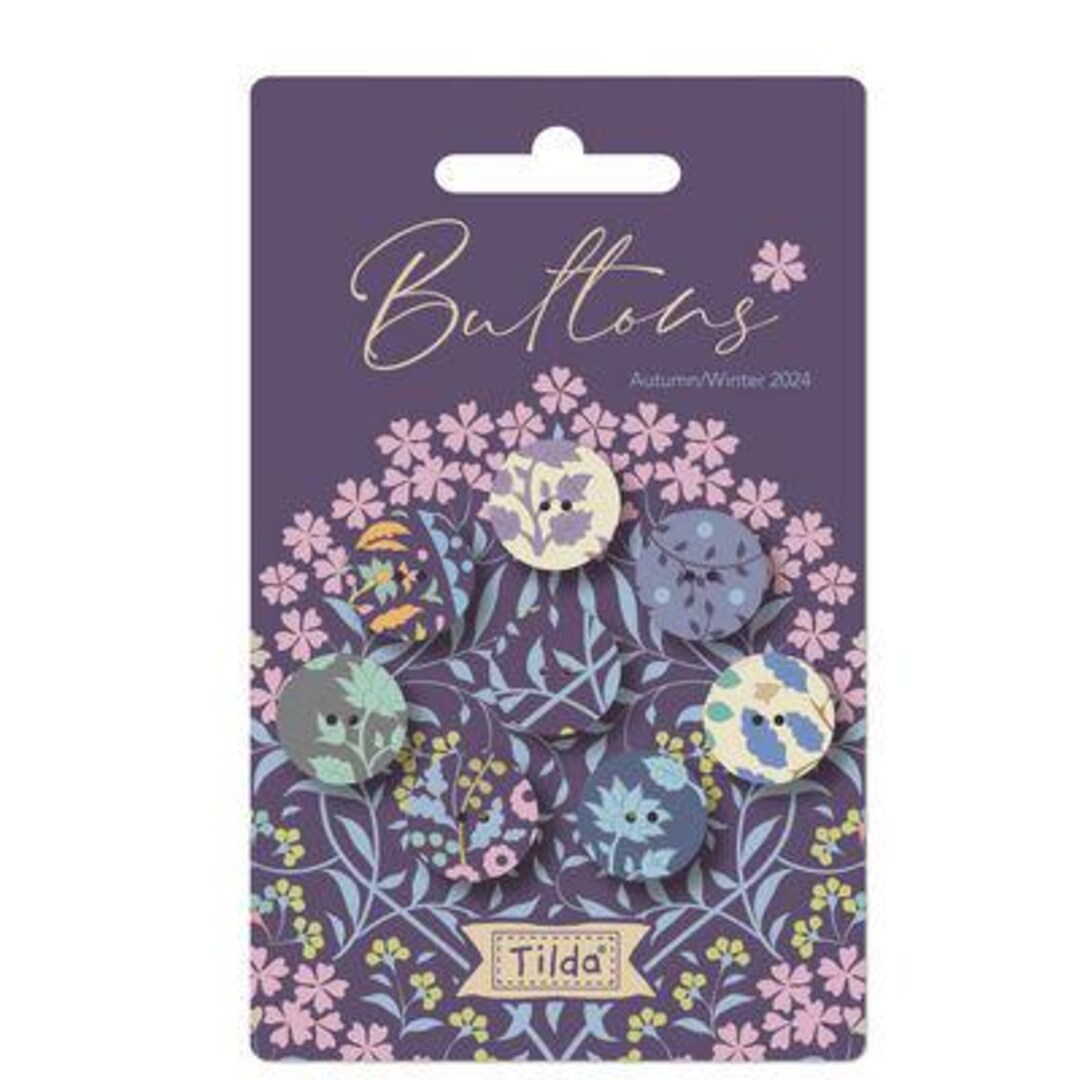 Tilda Sanctuary Buttons 0.63in (16mm) 8pc - Etsy
