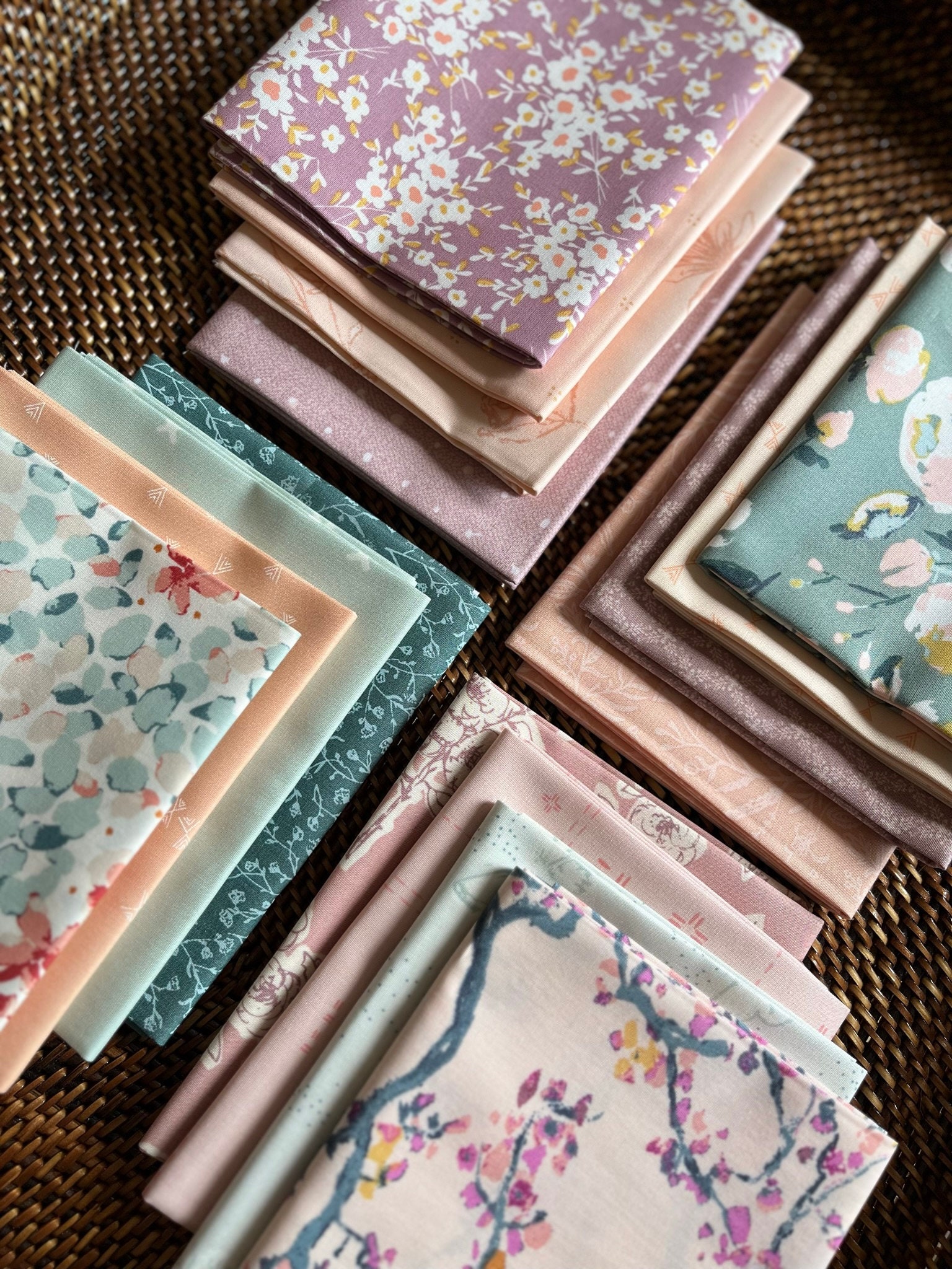 Curated  Fat Quarter Bundle  16 Fat Quarters   Art Gallery Fabrics Quilting Bundle Hand Selected