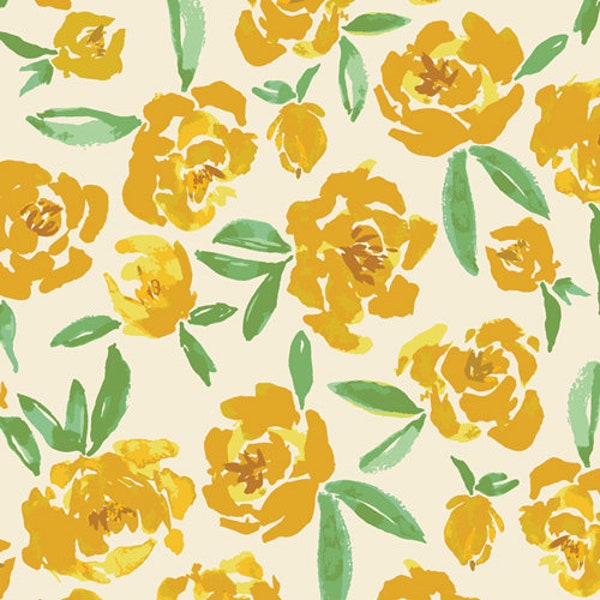 Fields of Goldenrod TOR-23860  |The Open Road Collection |  Art Gallery Fabrics  AGF Cotton Quilt Yardage