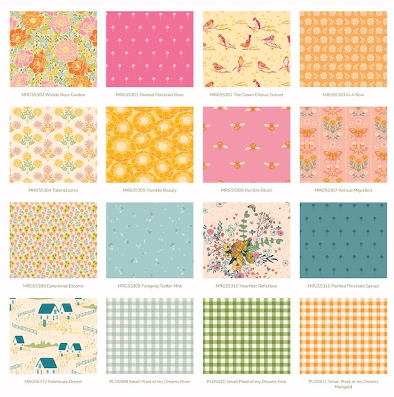 25D Marigold Collection Woods Rose Garden MRG55300 BY MAUREEN