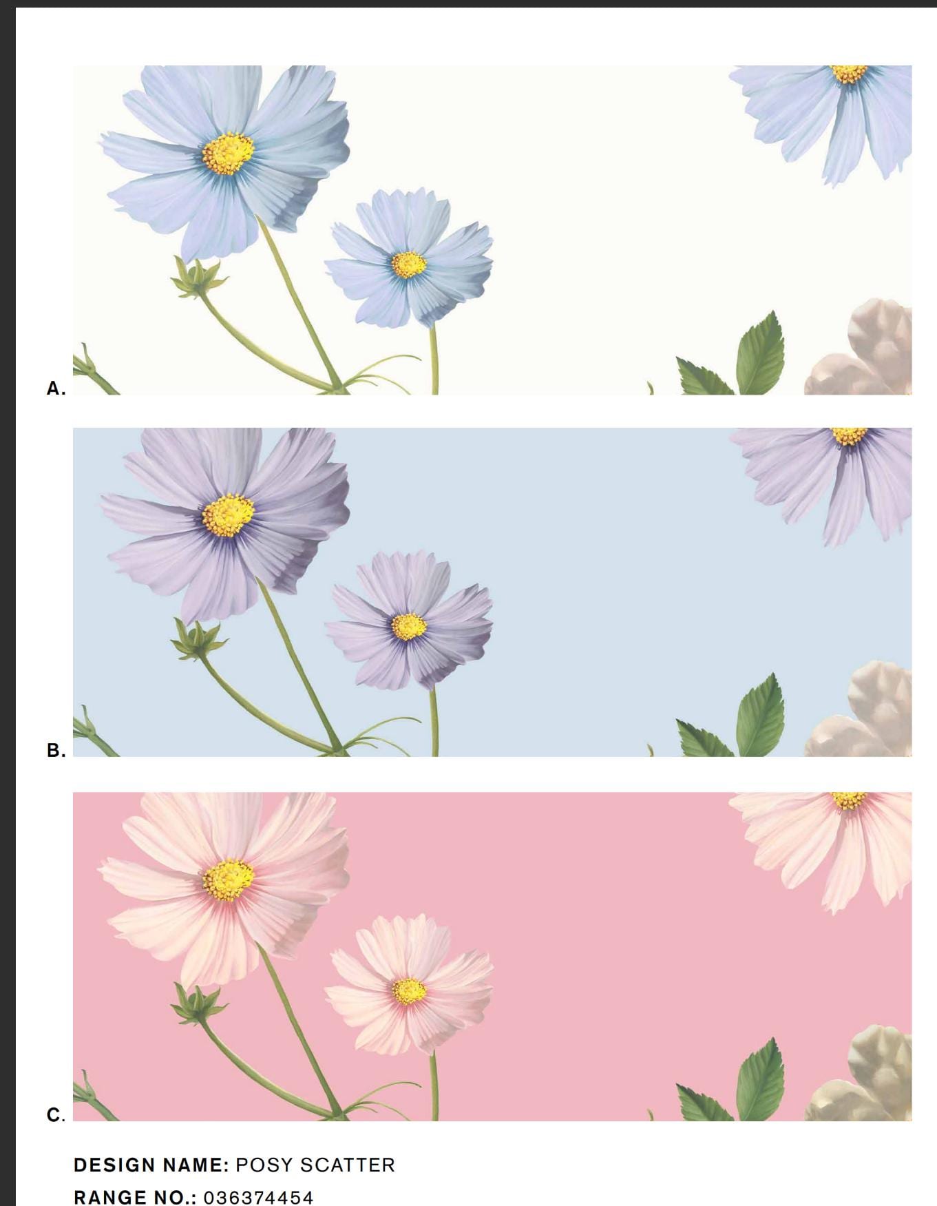 Garden Melody Collection POSY SCATTER Liberty of London Tana Lawn