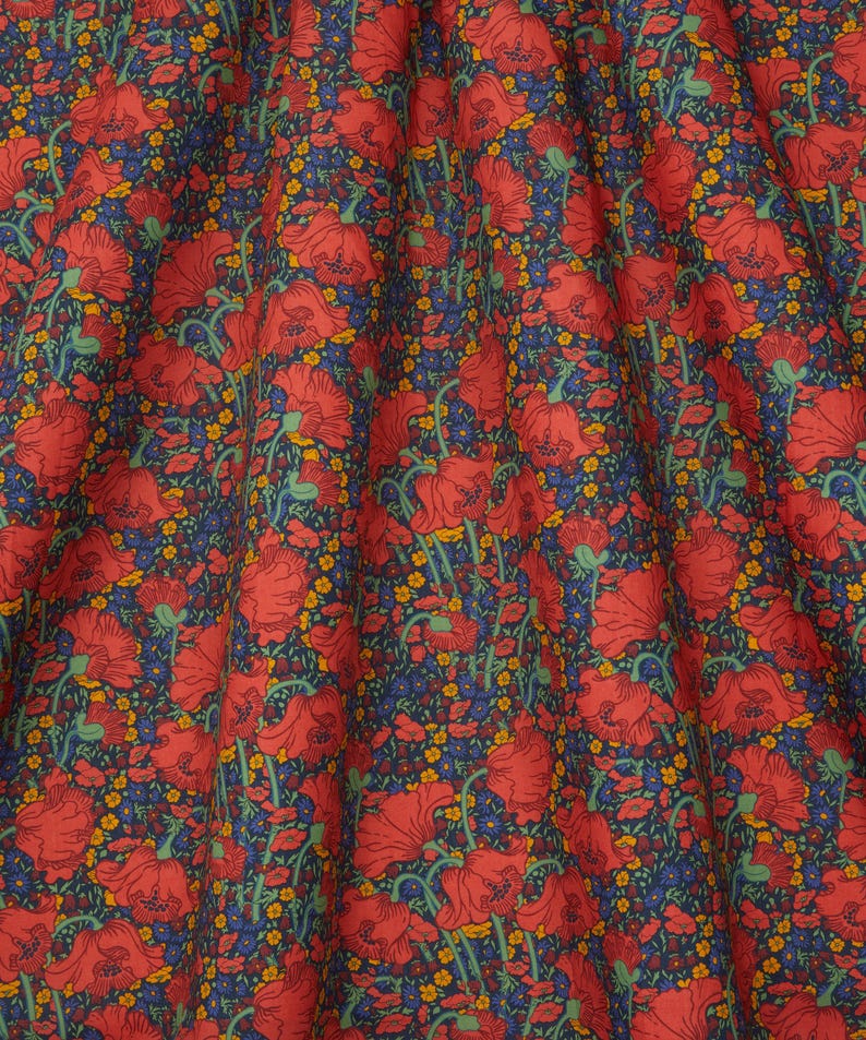 Backorder May Liberty Fabrics Clementina Daisy Tana Lawn™ Cotton Fabric ...