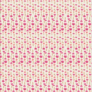 Opruiming 30B sierlijke bloemen * Collectie staarten en draden * Kunstgaleriestoffen AGF AGF op maat gesneden TAT-39902