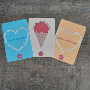 Carte d'anniversaire, Cadeau, Illustration Originale, Idée Cadeau, Papeterie à Offrir, Carte, Anniversaire, Fabrication Française