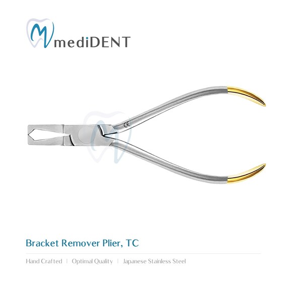 Strumenti Ortodonzia 3 Pezzi 3 Pinzette Per Rimozione/Posizionamento Staffe Ortodontiche - Acciaio Inox, Nuove Dal Pakistan Strumenti Ortodontici