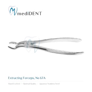 Pinces dextraction dentaire Extraction dentaire Fig 67a Molaires supérieures Nouveau CE image 1