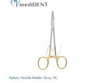 Halsey Nadelhalter 13cm Dental Surgical Forcep Instrument Tungsten Carbide Ce