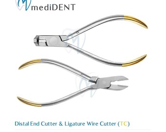 Coupe-extrémité distale et pince ligature Fil Orthodontie Instruments dentaires Tc Ce Nouveau